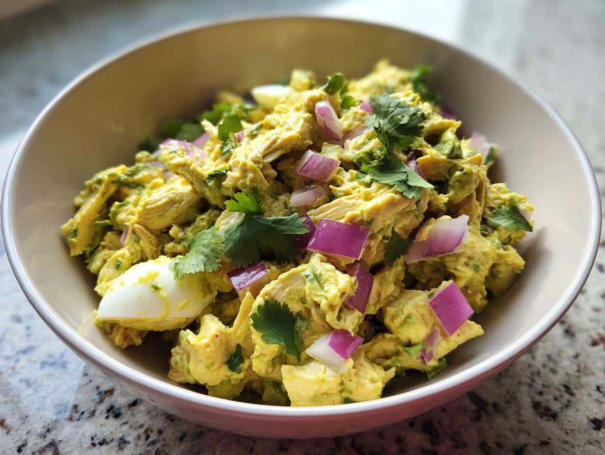 Healthy Avocado Chicken Salad