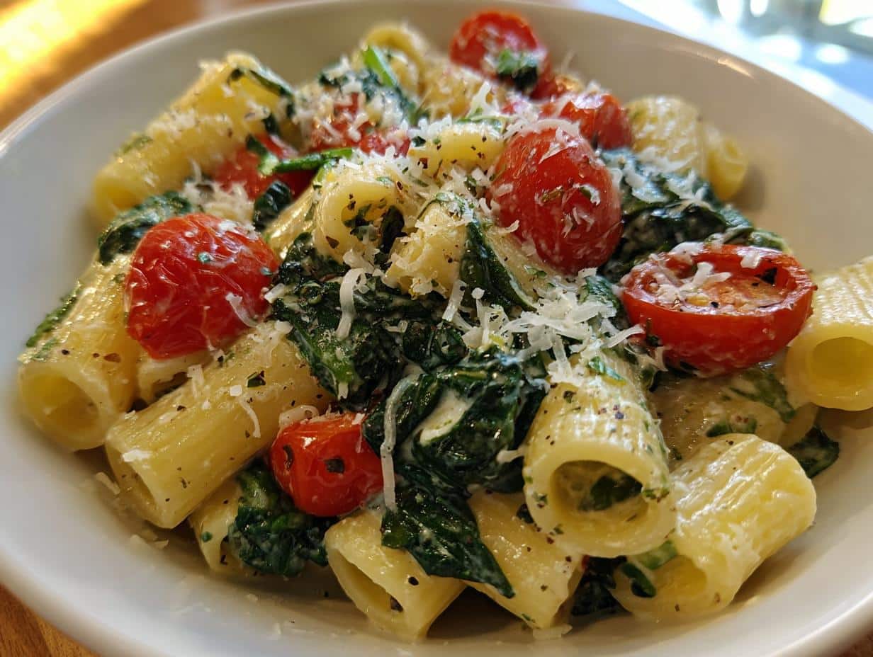 Healthy Cottage Cheese Rigatoni