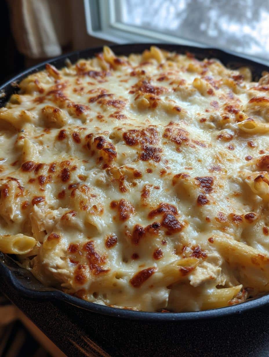 High-Protein Chicken Alfredo Bake: 5-Minute Comfort Delight 4 High-Protein Chicken Alfredo Bake - detail 1