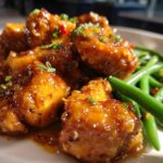 Honey Garlic Chicken with Green Beans