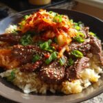 Korean BBQ Steak Rice Bowls