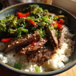 Korean BBQ Steak Rice Bowls