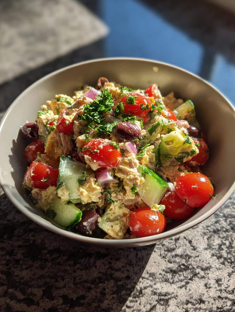 Mediterranean Tuna Salad - detail 1