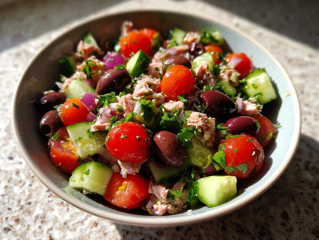 Mediterranean Tuna Salad
