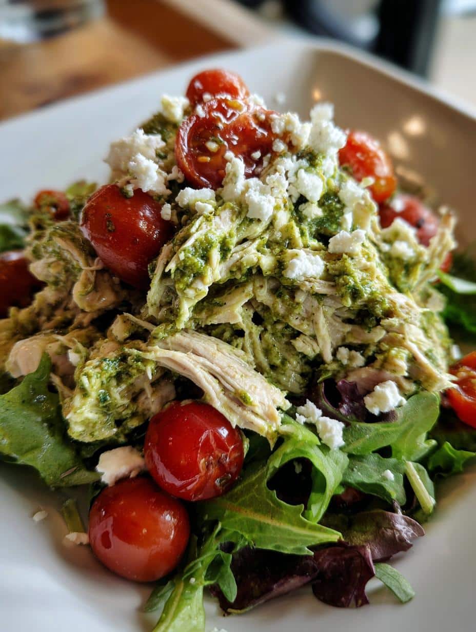 Pesto Chicken Salad - detail 1