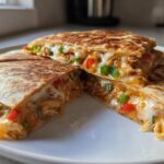 Protein-Packed Chicken Ranch Quesadilla