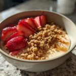 Strawberry Cheesecake Yogurt Bowl