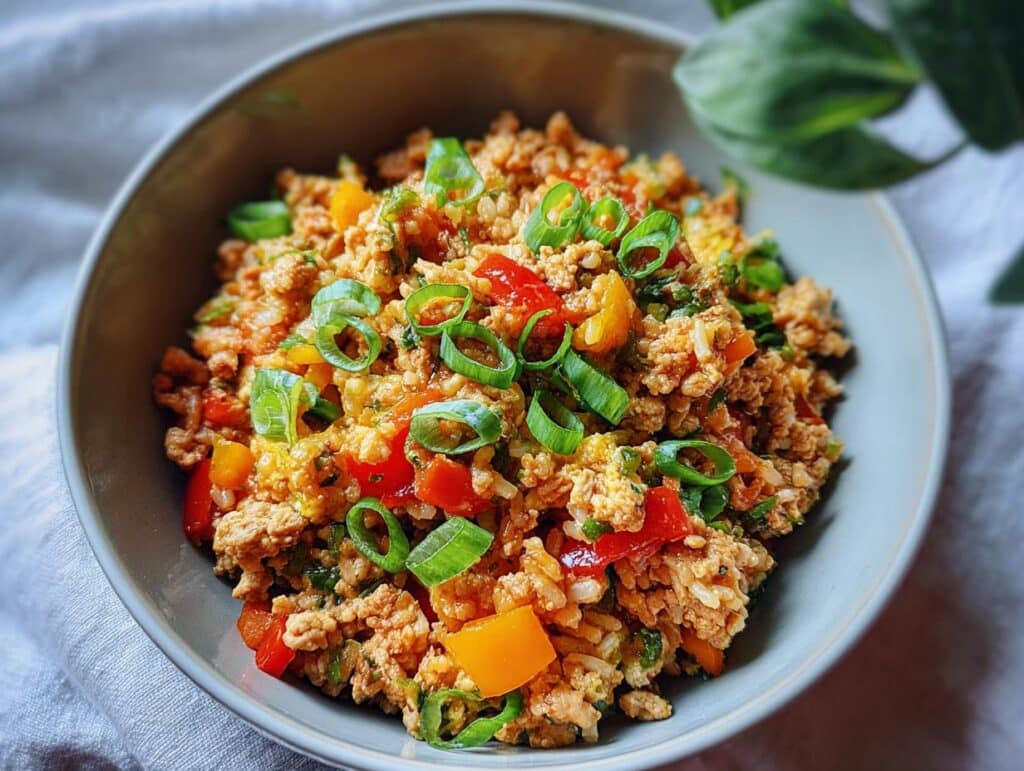 The Best Ground Turkey Rice Bowls