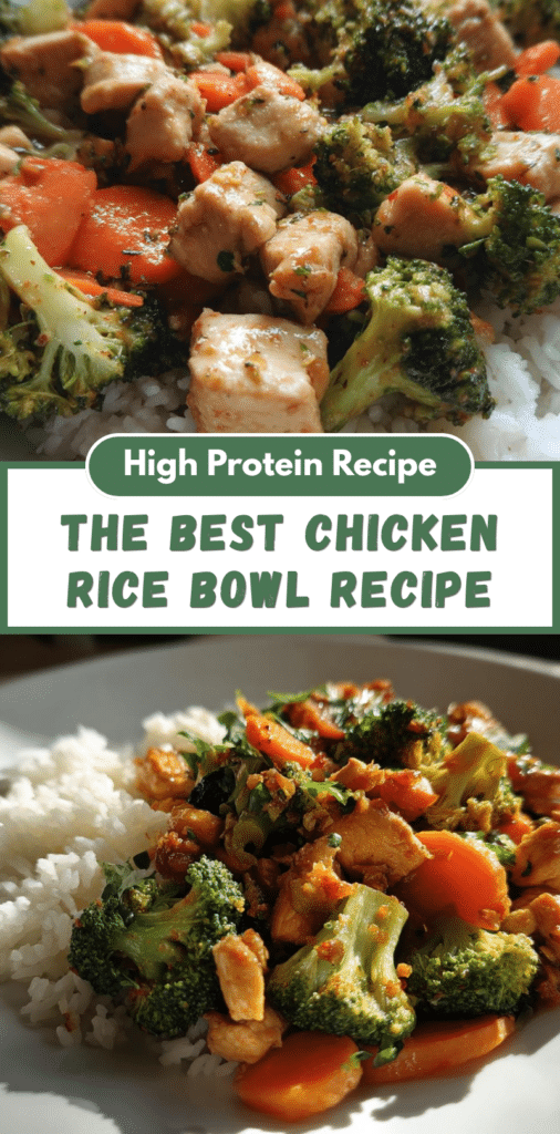 The Best Chicken Rice Bowl Recipe: 5 Steps to Joyful Eating 8 high pro00021