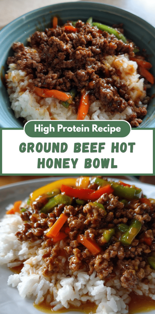 Ground Beef Hot Honey Bowl: 5 Sweet and Savory Delights 8 high pro00025