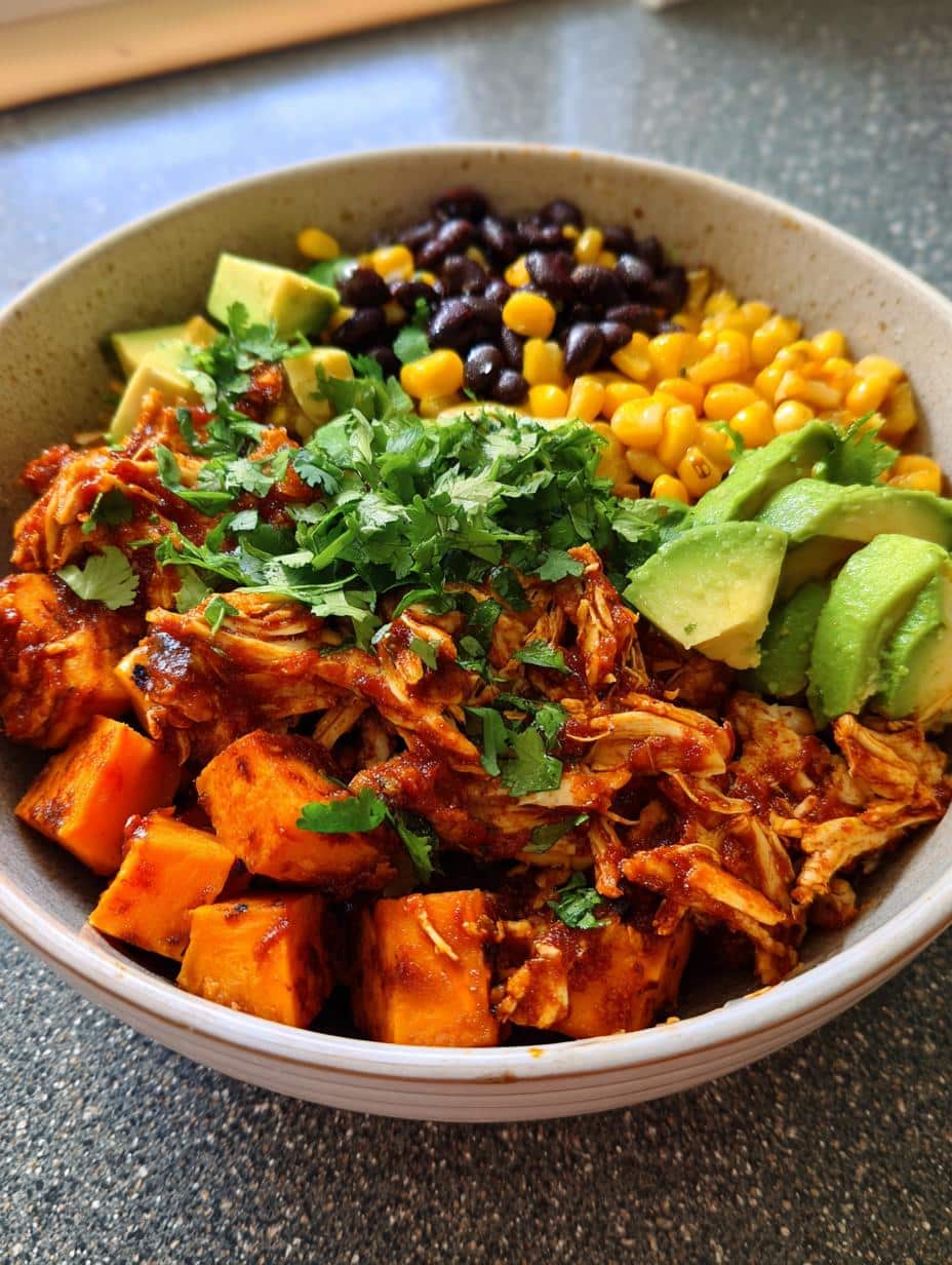 BBQ Chicken Sweet Potato Bowl - detail 1