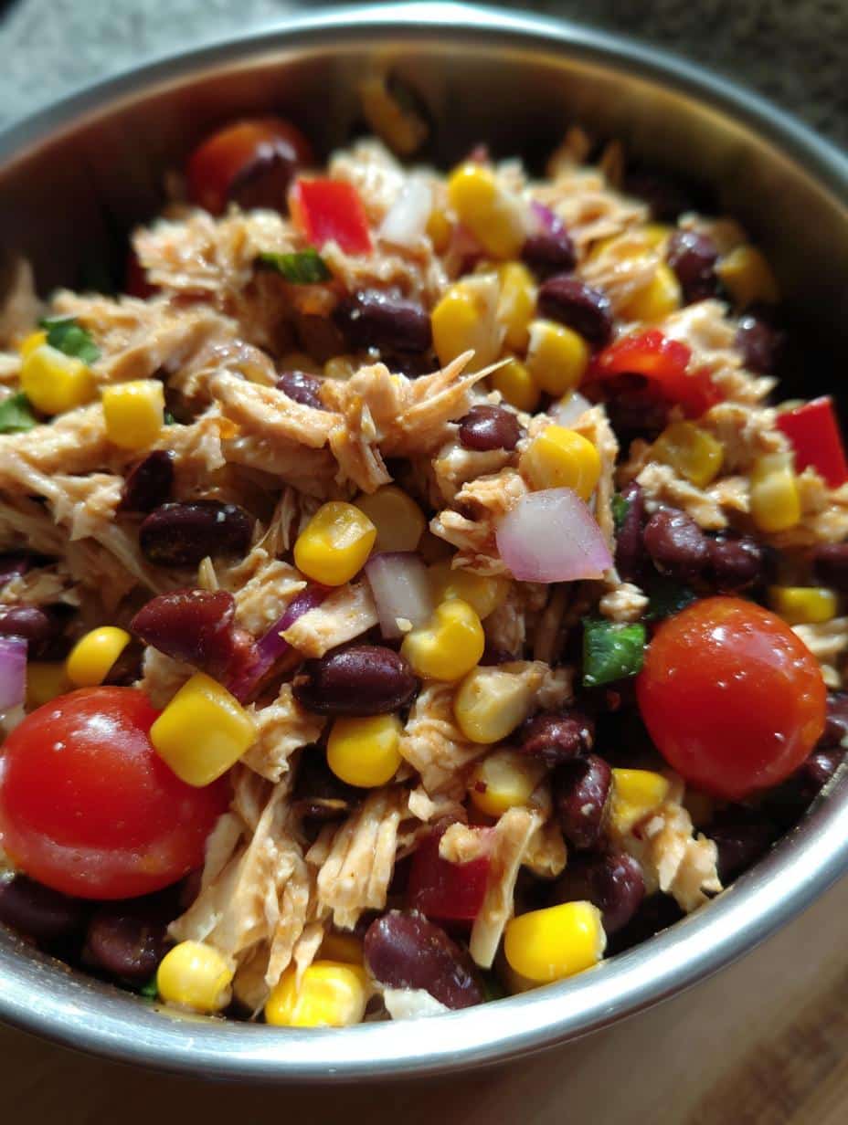 BBQ Chicken and Bean Salad - detail 1