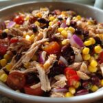 BBQ Chicken and Bean Salad