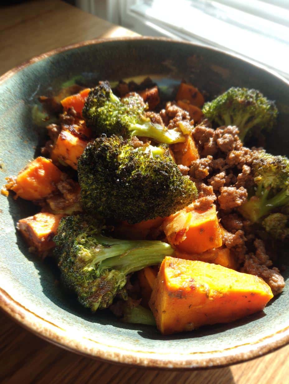 Beef and Sweet Potato Bowl Recipe - detail 1