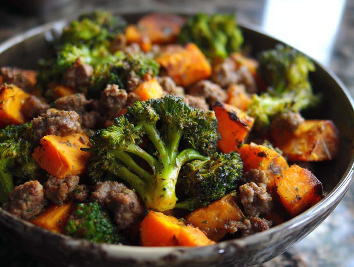 Beef and Sweet Potato Bowl Recipe