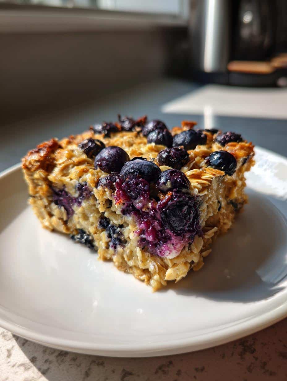 Blueberry Cottage Cheese Breakfast Bake - detail 1