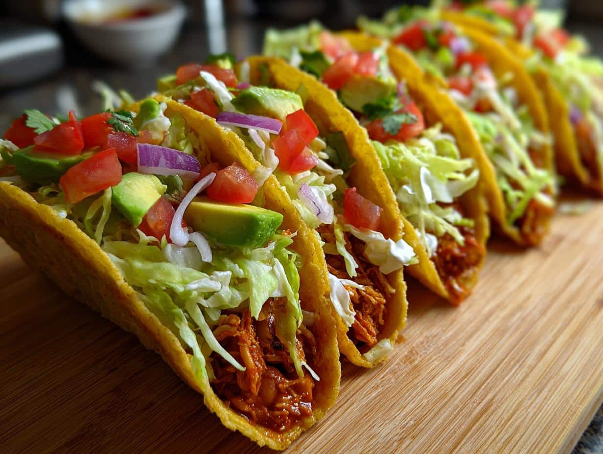 Buffalo White Bean Tacos