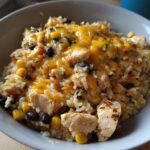 Cheesy Southwest Chicken and Rice: 30-Minute Comfort Dish 5 Cheesy Southwest Chicken and Rice