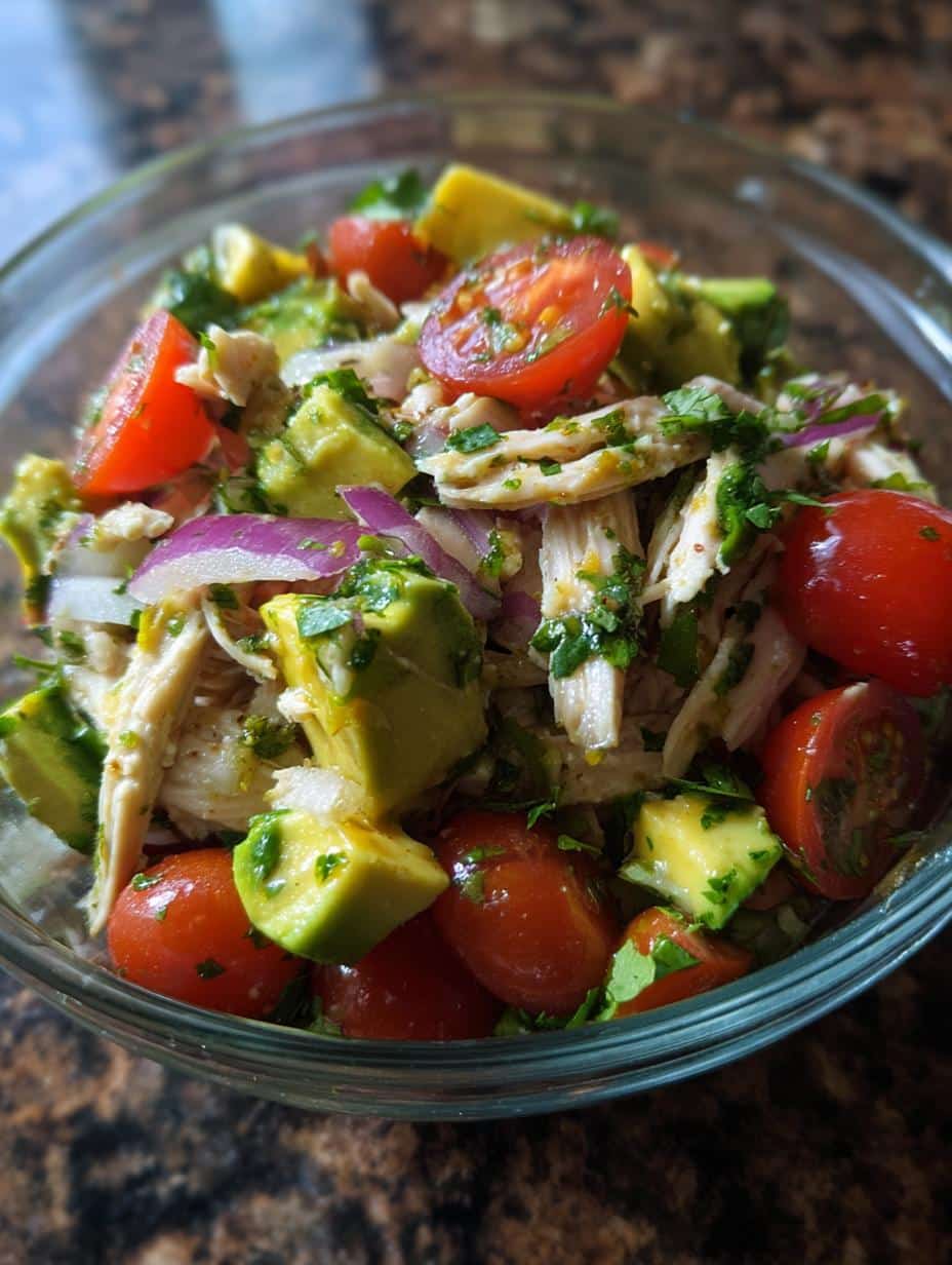 Chicken Avocado Salad Recipe - detail 1