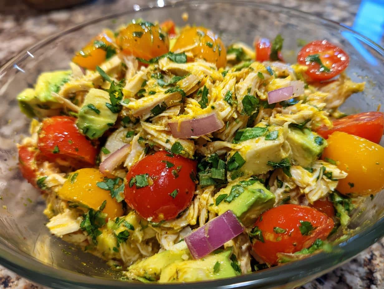 Chicken Avocado Salad Recipe
