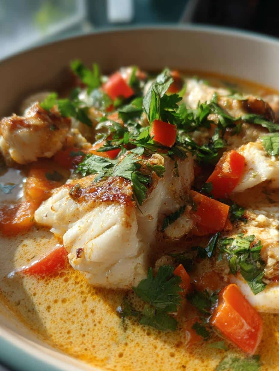 Coconut Fish Stew - detail 1