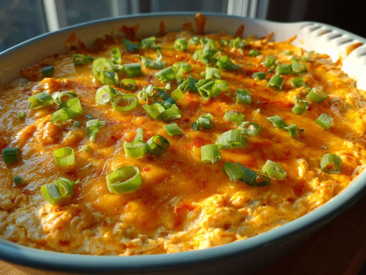 Cottage Cheese Buffalo Chicken Dip