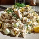 Creamy Cucumber Chicken Salad