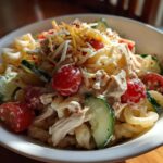 Creamy Ranch Protein Pasta Salad