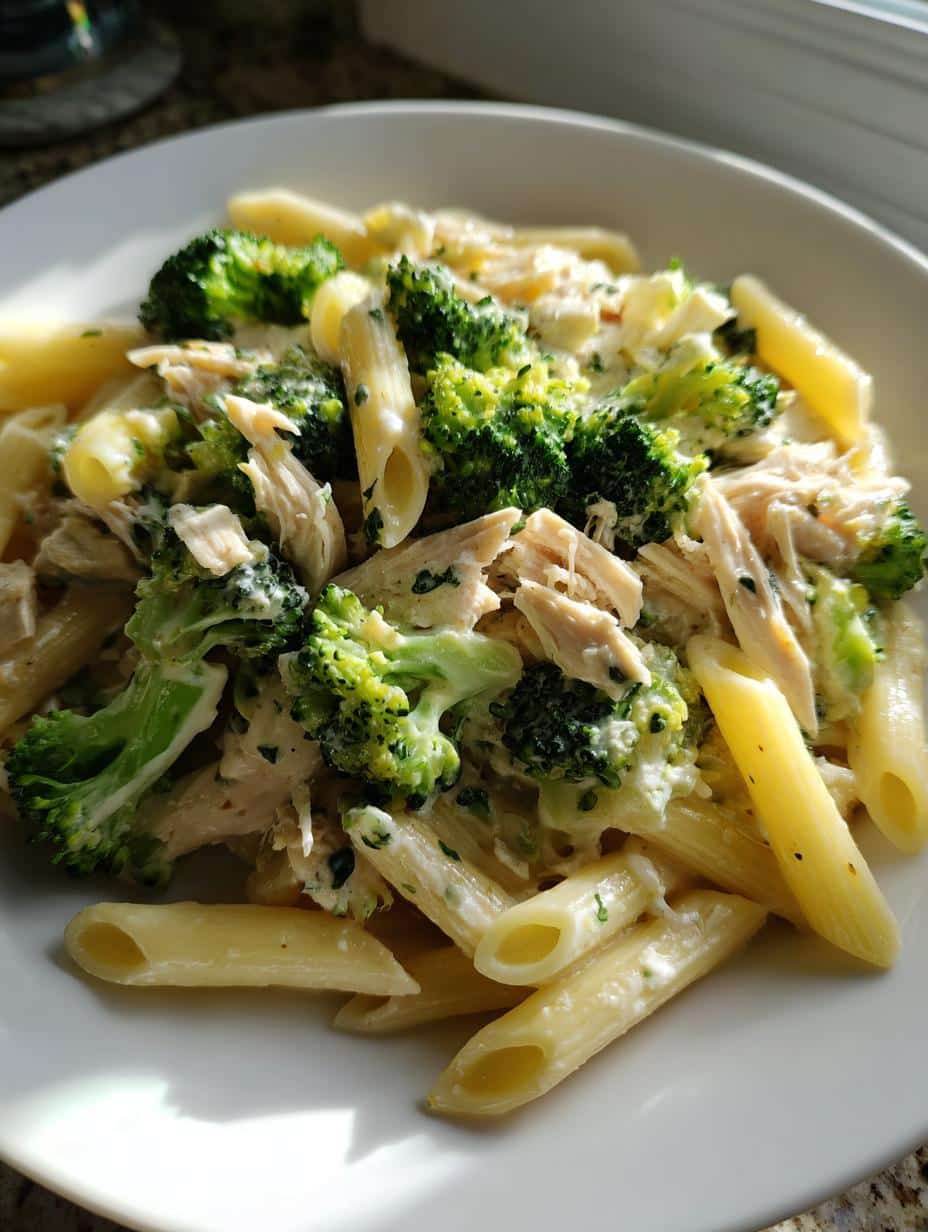 Creamy Rotisserie Chicken Pasta with Broccoli: 25-Minute Bliss 4 Creamy Rotisserie Chicken Pasta with Broccoli - detail 1