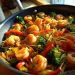 Easy Shrimp Stir Fry with Noodles
