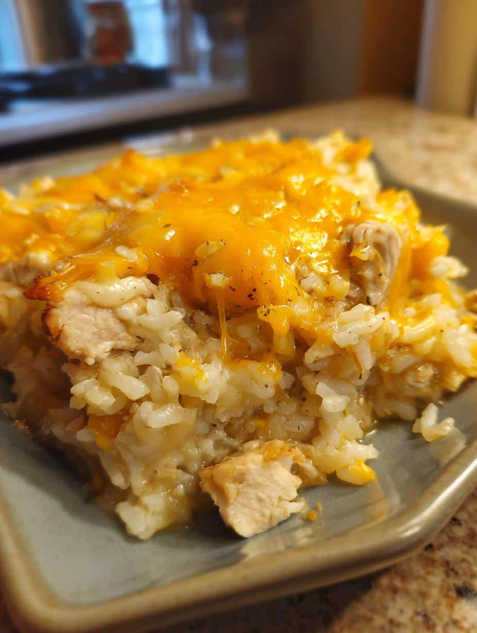 French Onion Chicken Rice Bake Recipe - detail 1