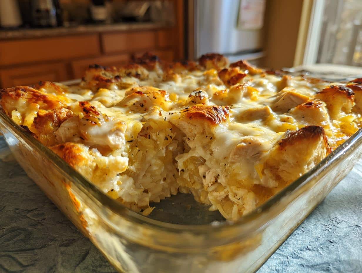 French Onion Chicken Rice Bake Recipe