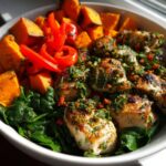 Grilled Herb Chicken Bowl with Sweet Potato