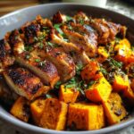 Grilled Herb Chicken Bowl with Sweet Potato
