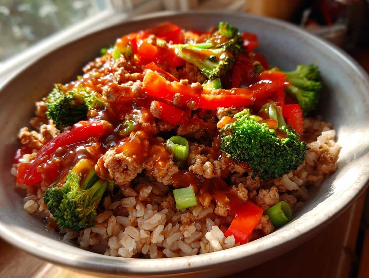 Healthy Ground Turkey Teriyaki Rice Bowl: 5 Irresistible Tips 3 Healthy Ground Turkey Teriyaki Rice Bowl