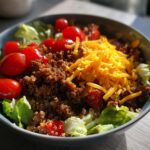 High-Protein Cheeseburger Bowls
