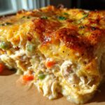 High Protein Creamy Chicken Casserole