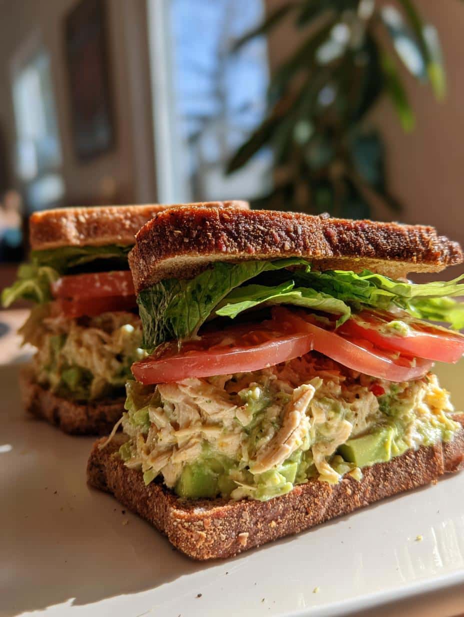 Loaded Chicken Avocado Sandwich - detail 1