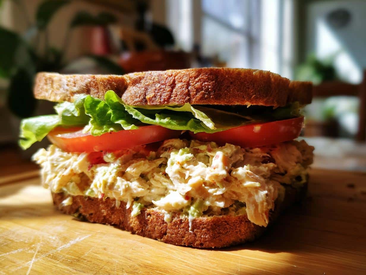 Loaded Chicken Avocado Sandwich