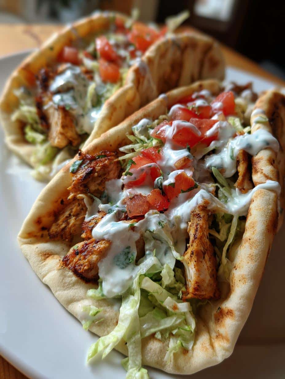 Sheet Pan Chicken Pitas - detail 1
