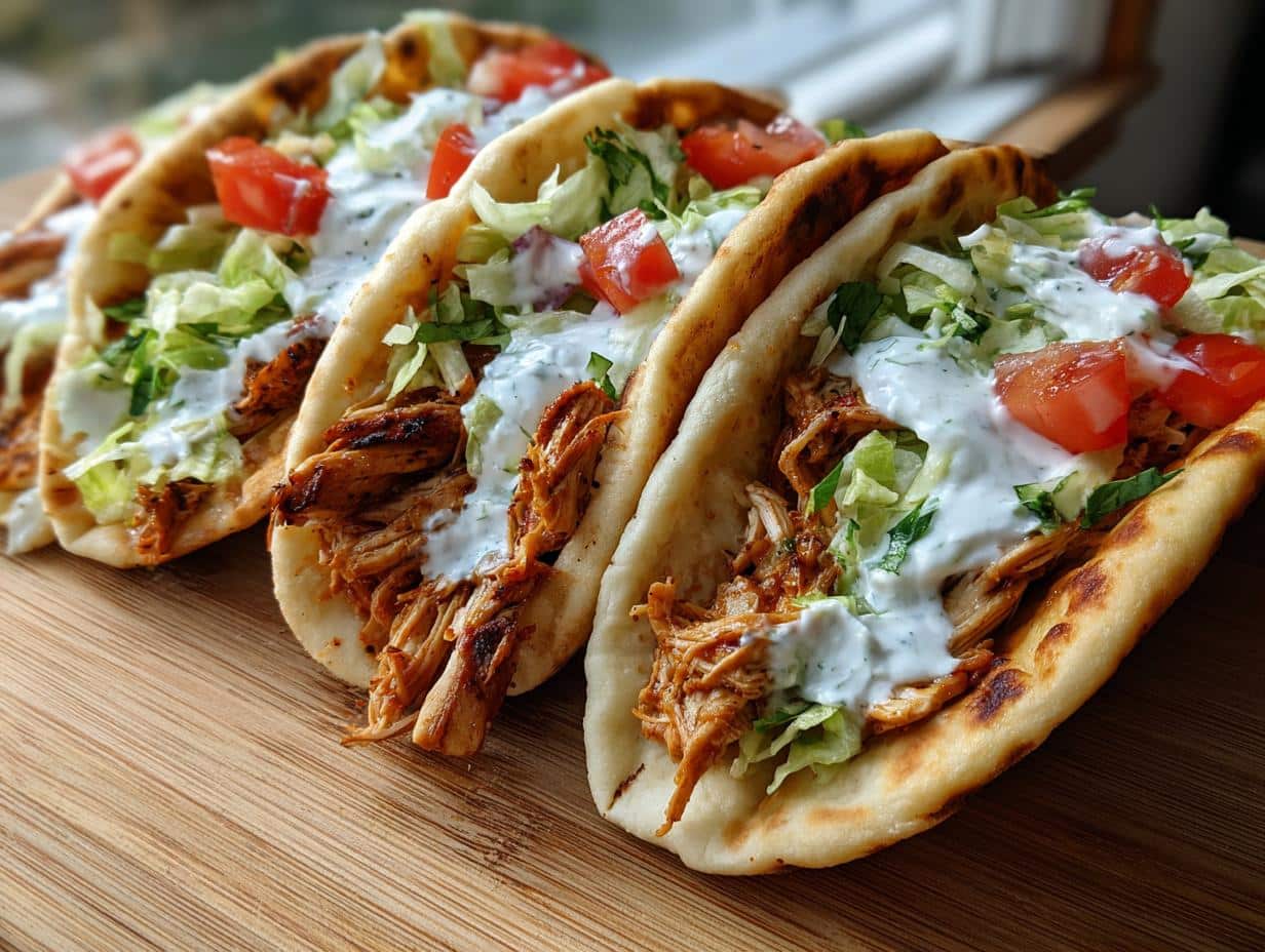 Sheet Pan Chicken Pitas