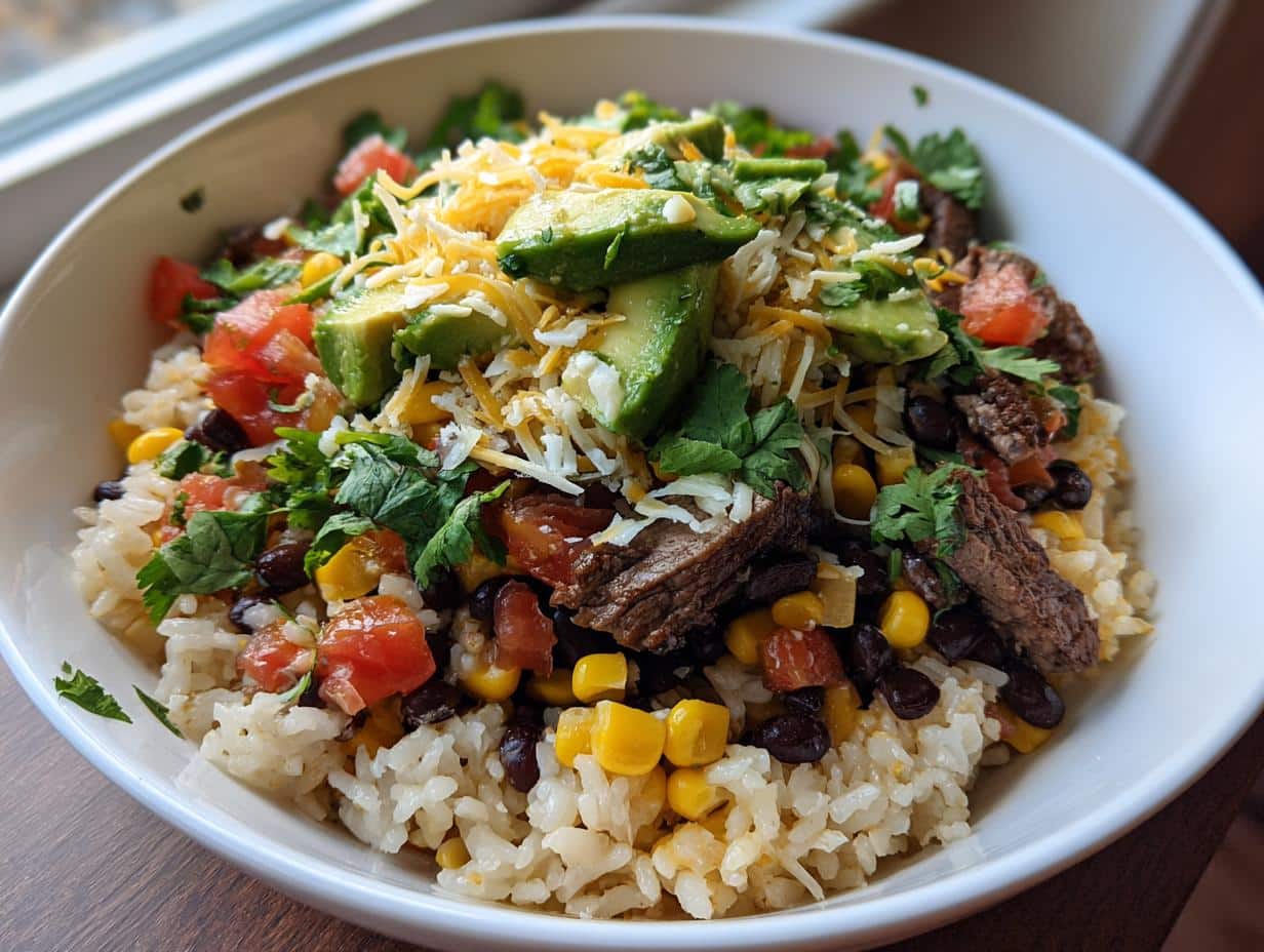 Steak Burrito Bowl