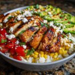 Street Corn Chicken Bowls