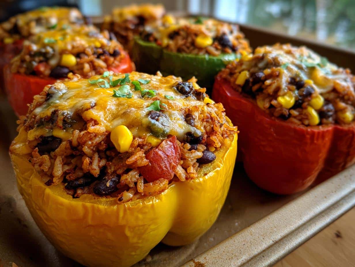 Vegetarian Stuffed Peppers