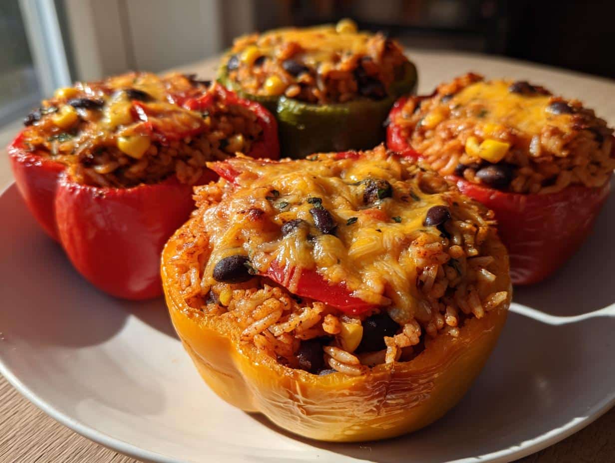 Vegetarian Stuffed Peppers