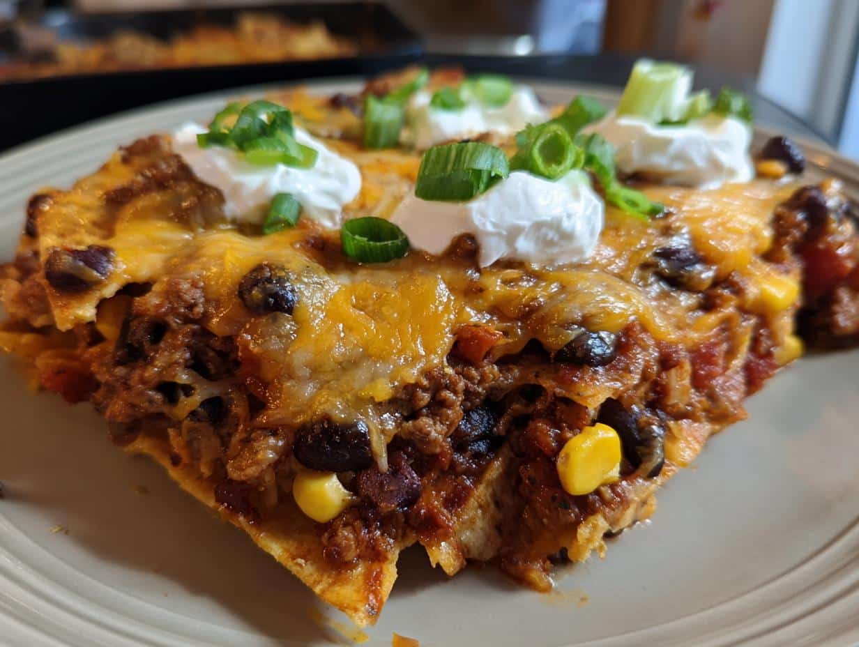 Walking Taco Casserole